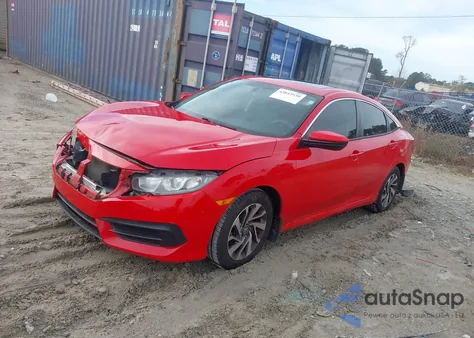 2018 Honda Civic Ex z USA, uszkodzony, nr VIN 2HGFC2F7XJH552833